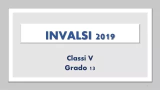 INVALSI 2019