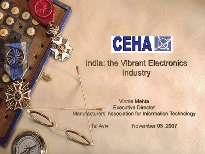 india the vibrant electronics industry
