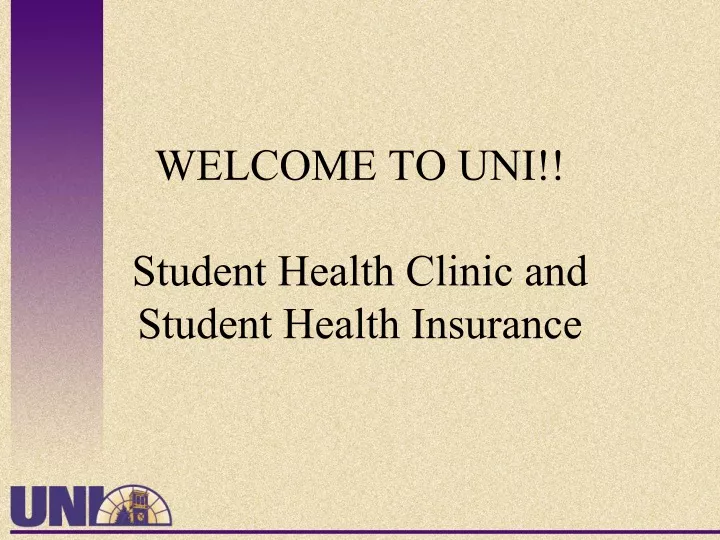 welcome to uni student health clinic and student health insurance