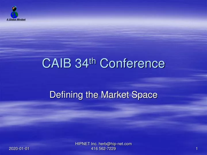 caib 34 th conference