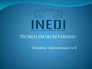 Disciplina: Administração I e II