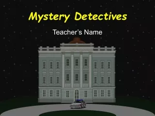 Mystery Detectives