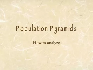 Population Pyramids