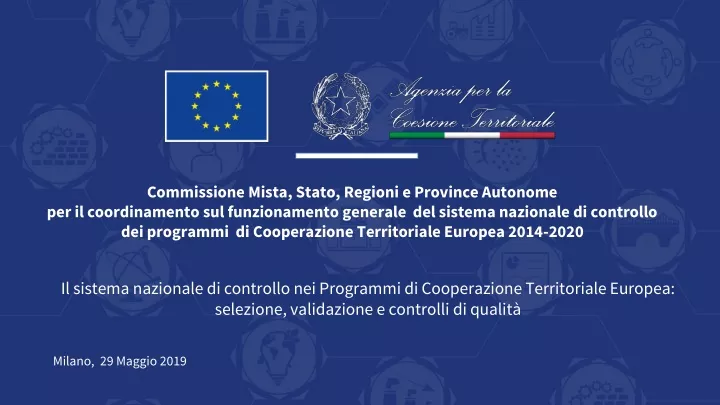 commissione mista stato regioni e province