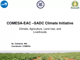 COMESA-EAC –SADC Climate Initiative
