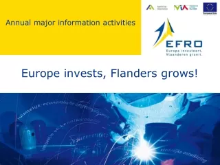 Europe invests, Flanders grows!