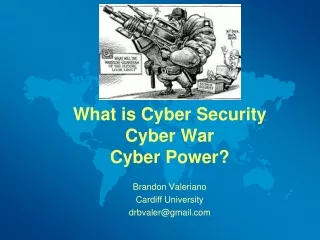 What is Cyber Security Cyber War Cyber Power?