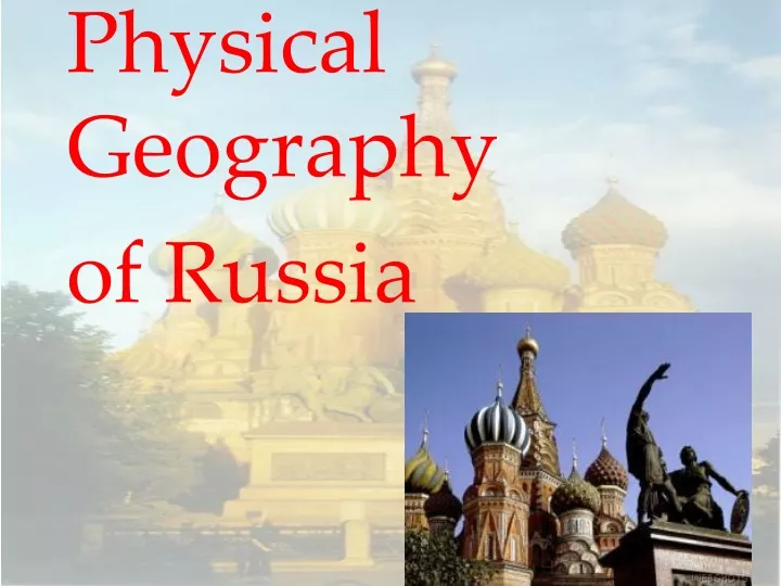 physical geography of russia