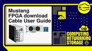 Mustang FPGA download Cable User Guide