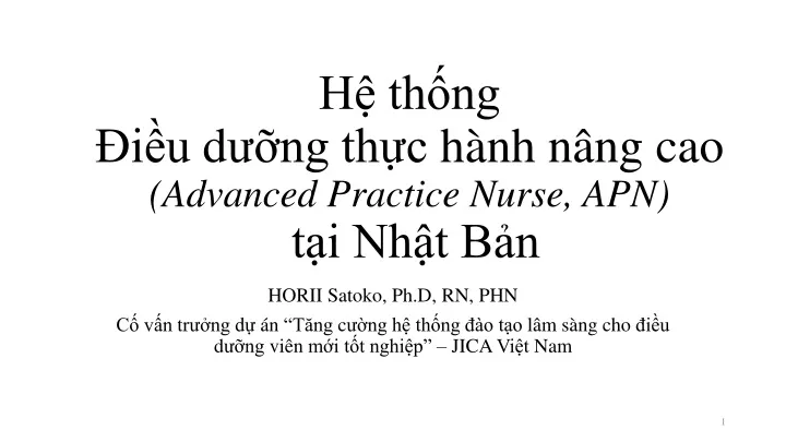 h th ng i u d ng th c h nh n ng cao advanced practice nurse apn t i nh t b n