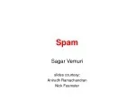 Network-Level Behavior of Spammers: Insights and Mitigation Techniques - slide 1