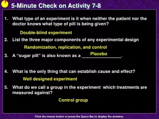 5-Minute Check on Activity  7-8