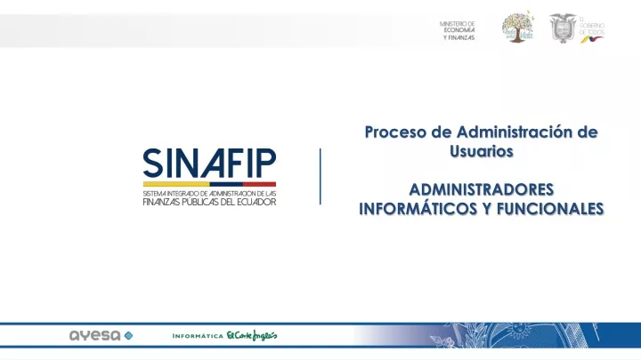 proceso de administraci n de usuarios