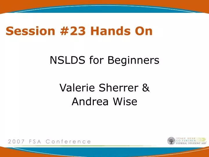 session 23 hands on