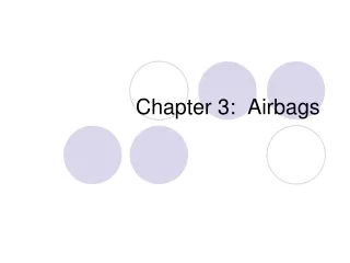Chapter 3:  Airbags