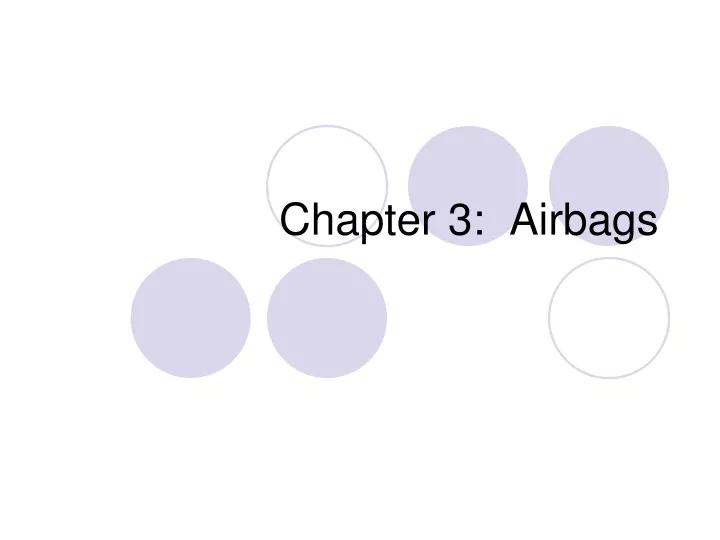 chapter 3 airbags