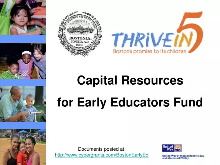 capital resources for early educators fund