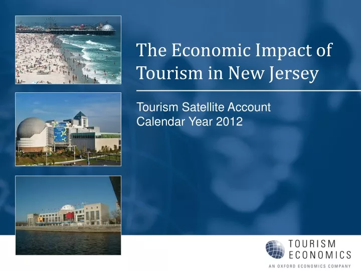 the economic impact of tourism in new jersey