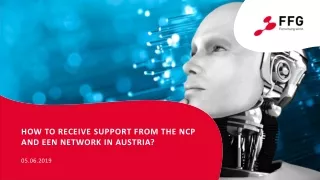 How to receive support from the NCP and EEN Network in Austria?