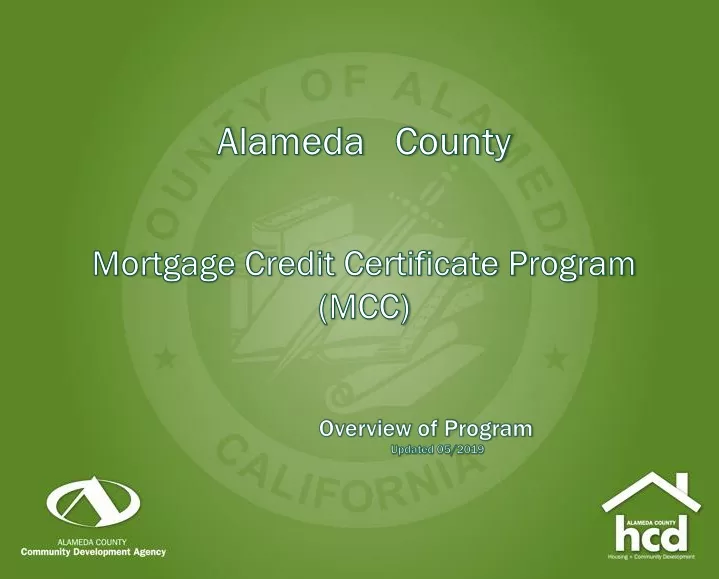 alameda county mortgage credit certificate