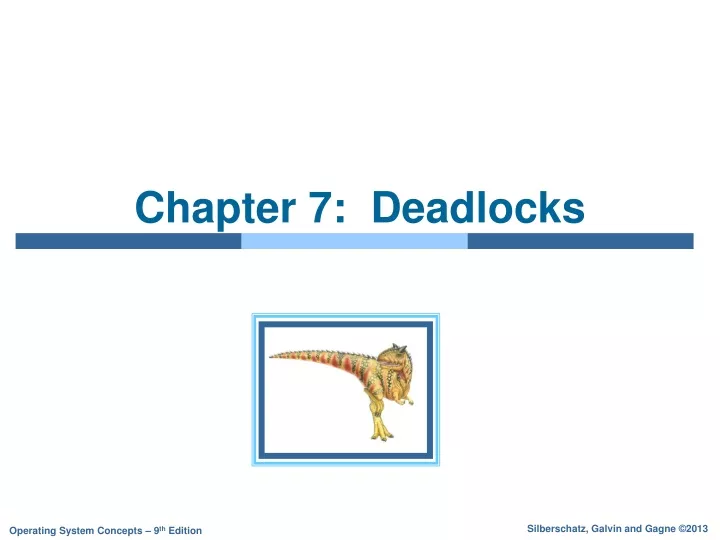 chapter 7 deadlocks