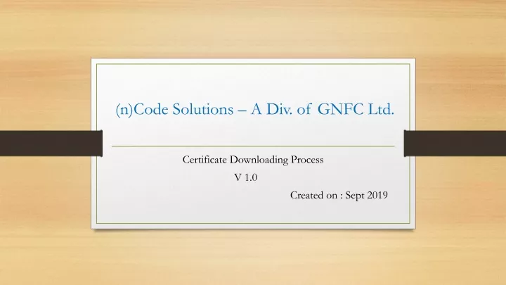 n code solutions a div of gnfc ltd