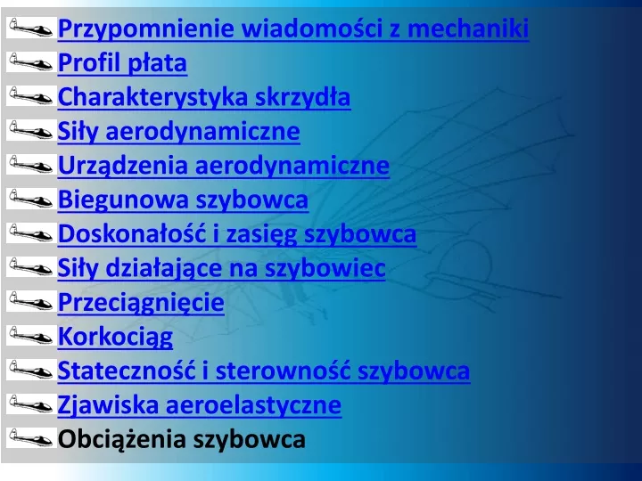 przypomnienie wiadomo ci z mechaniki profil