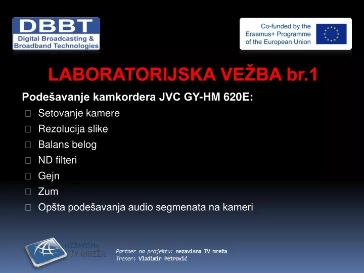 laboratorijska ve ba br 1