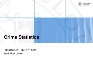 Crime Statistics