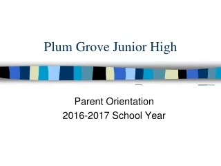 Plum Grove Junior High