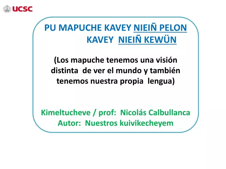 pu mapuche kavey niei pelon kavey niei