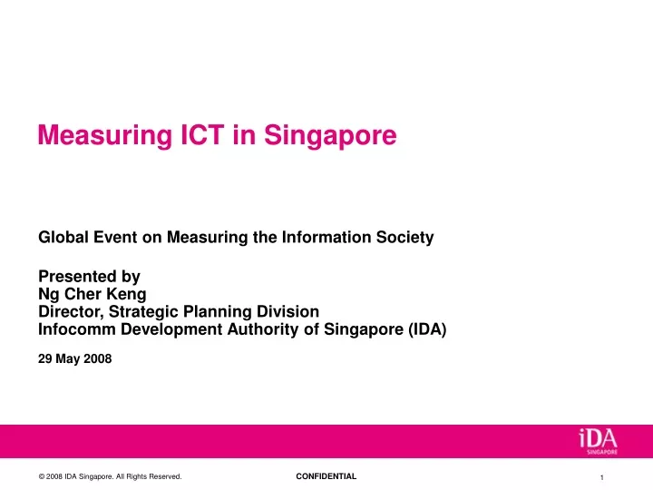 measuring ict in singapore