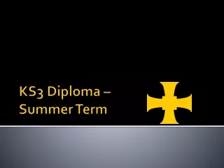 KS3 Diploma – Summer Term