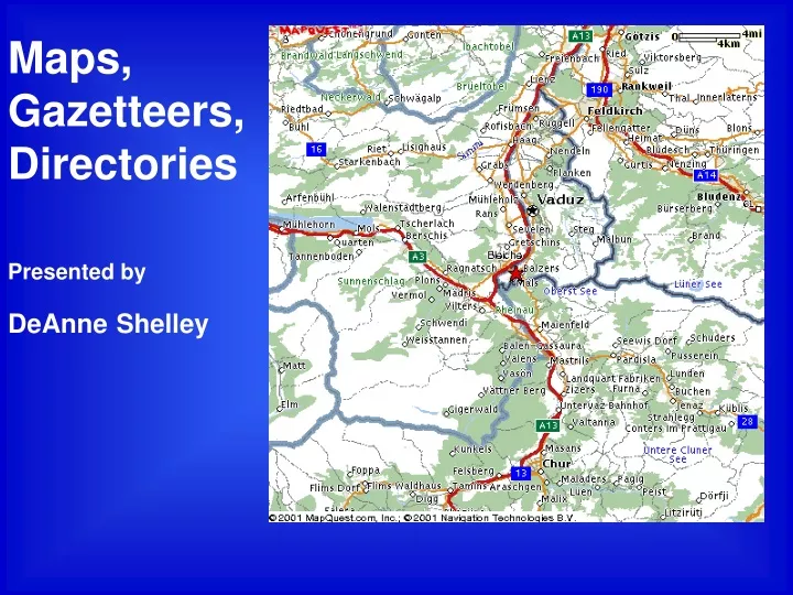 maps gazetteers directories presented by deanne