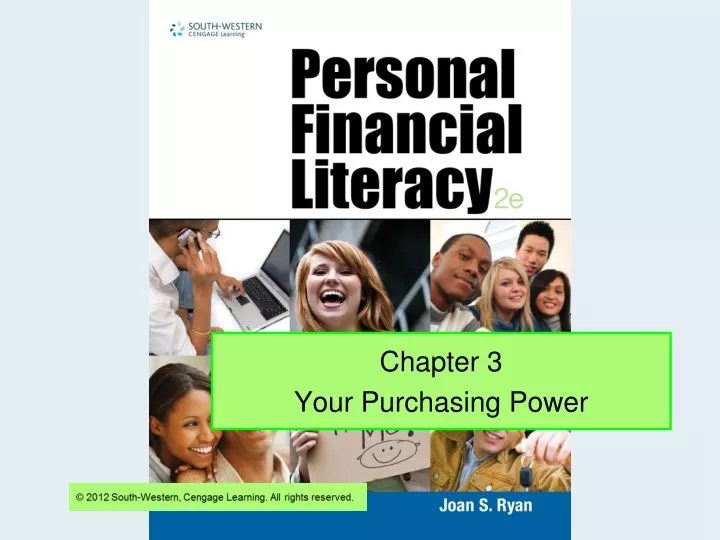 chapter 3 your purchasing power