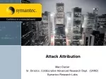 Attack Attribution - slide 1
