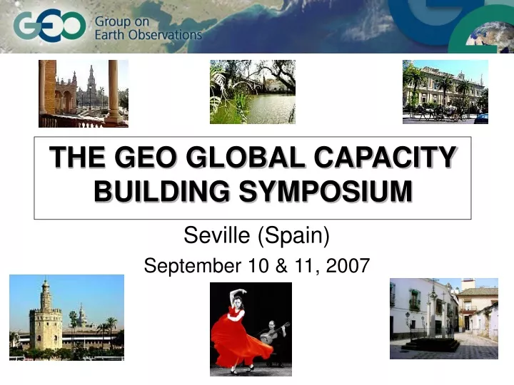 the geo global capacity building symposium