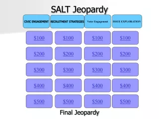 SALT Jeopardy