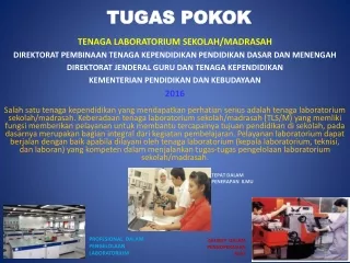 TUGAS POKOK