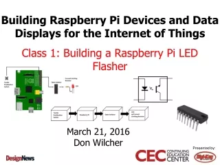Building Raspberry Pi Devices and Data Displays for the Internet of Things