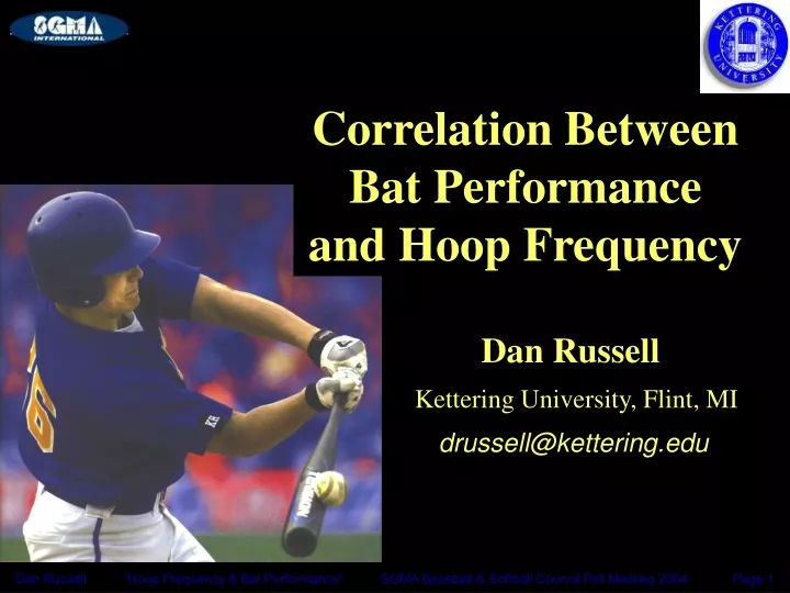 correlation between bat performance and hoop