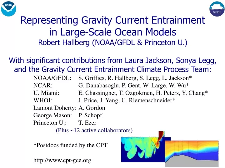 representing gravity current entrainment in large