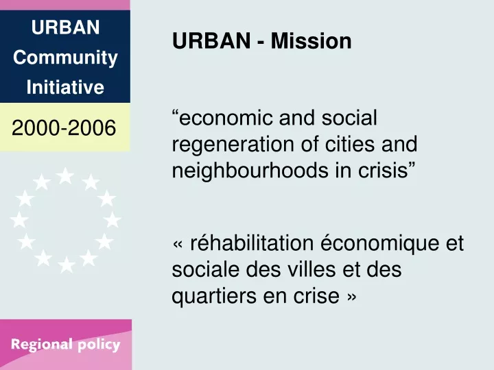 urban mission