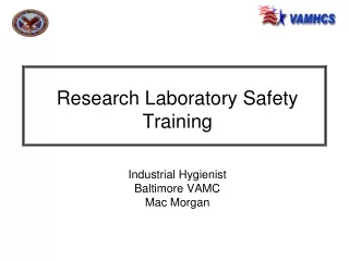 Research Laboratory Safety Training