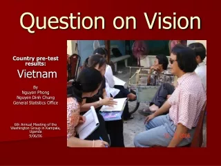 Question on Vision