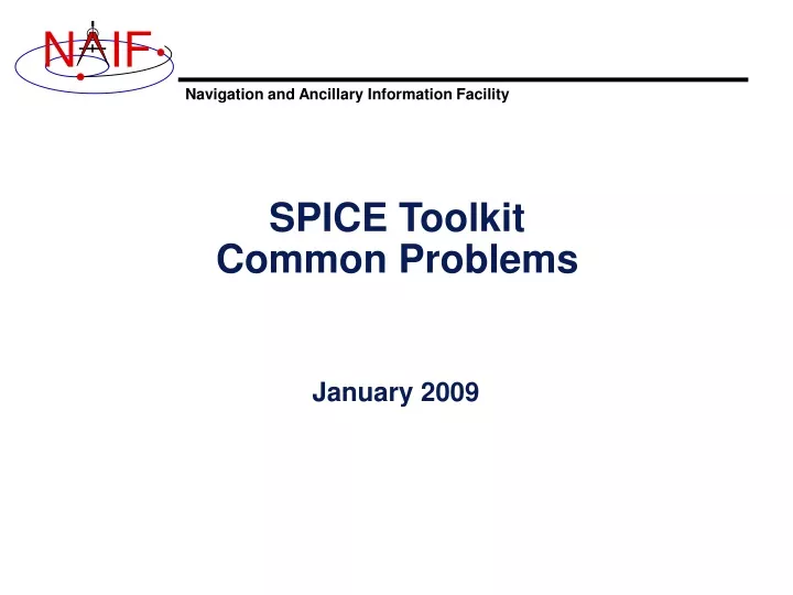 spice toolkit common problems