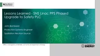 Lessons Learned - SNS Linac PPS Phased Upgrade to Safety PLC