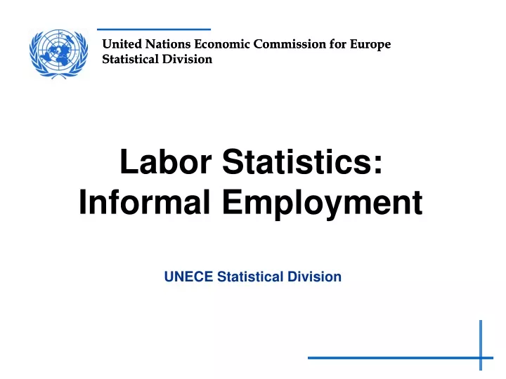 labor statistics informal employment