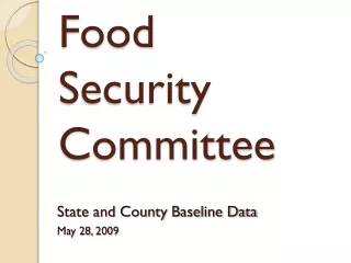 Food  Security Committee