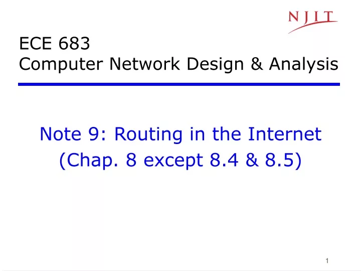 ece 683 computer network design analysis